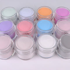 Acrylic Nail Dip Powder Pastel Macaroon Colors