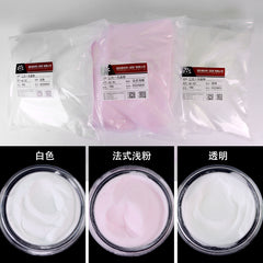 Clear Pink White Acrylic Nail Dip Powder Colors