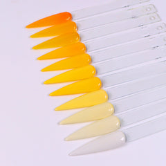 Acrylic Nail Dip Powder Orange Colors
