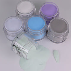 Acrylic Nail Dip Powder Pastel Macaroon Colors