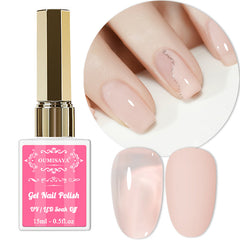 Wholesale Jelly Milky Gel Nail Polish Nude Colors 15ML