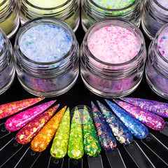 Chunky Glitter Nail Acrylic Dip Powder Colors